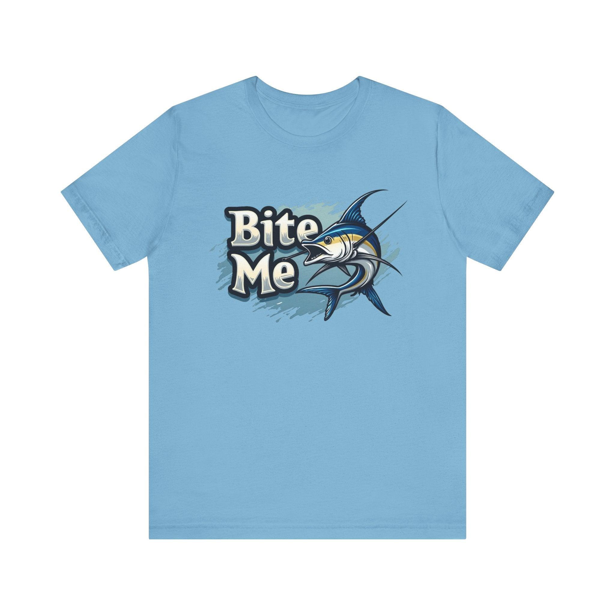 Swordfish Unisex Tee - Bite Me Design For Casual Style - Even Keel LLC