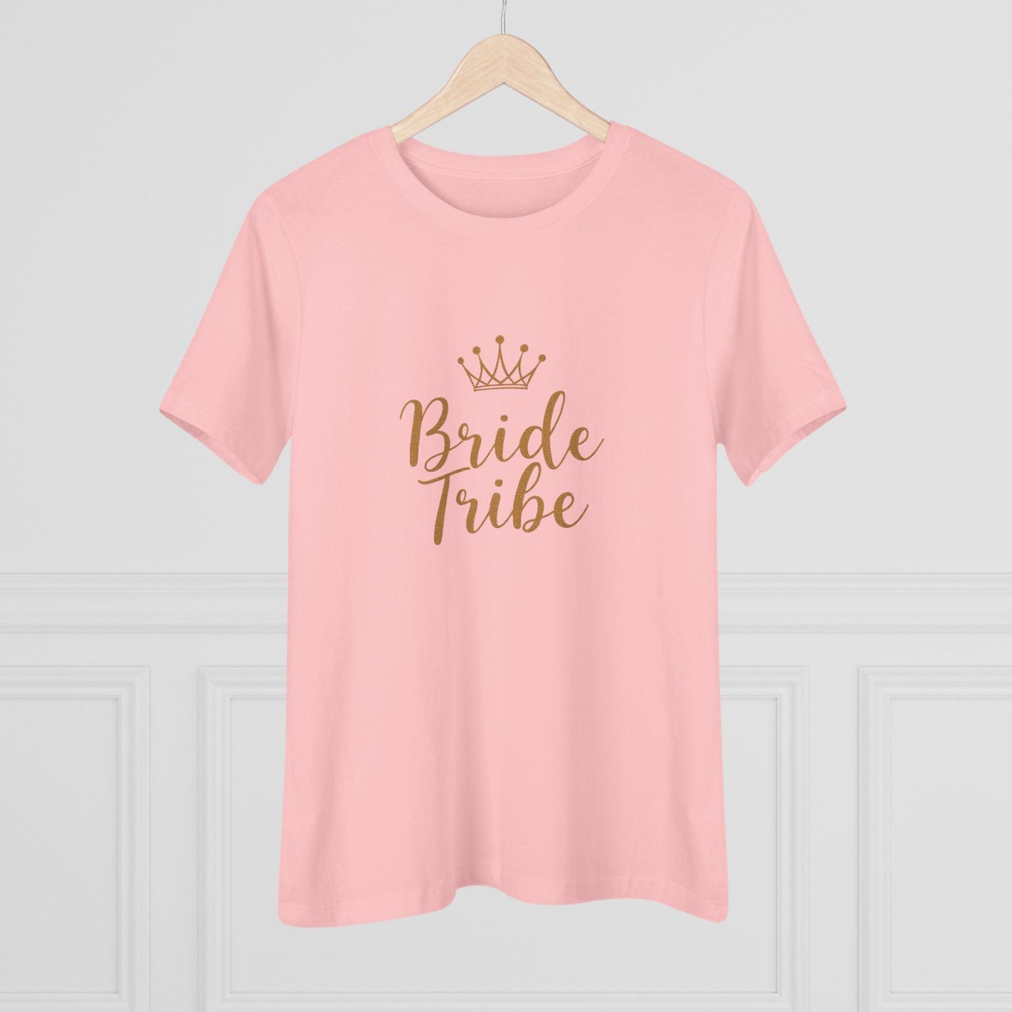 Women's Cotton Tee - Bride Tribe T-Shirt for Bachelorette Party - Even Keel LLC