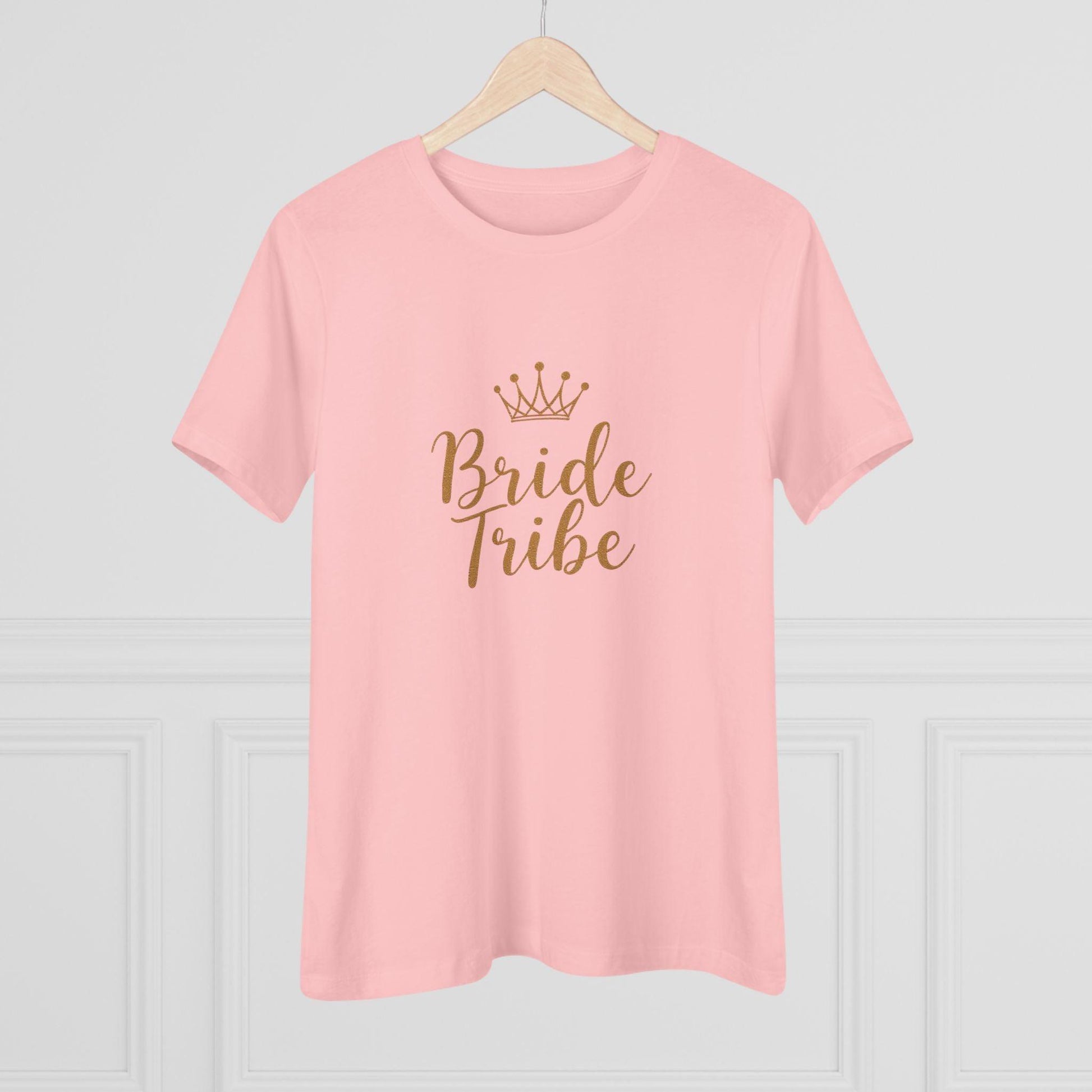 Women's Cotton Tee - Bride Tribe T-Shirt for Bachelorette Party - Even Keel LLC