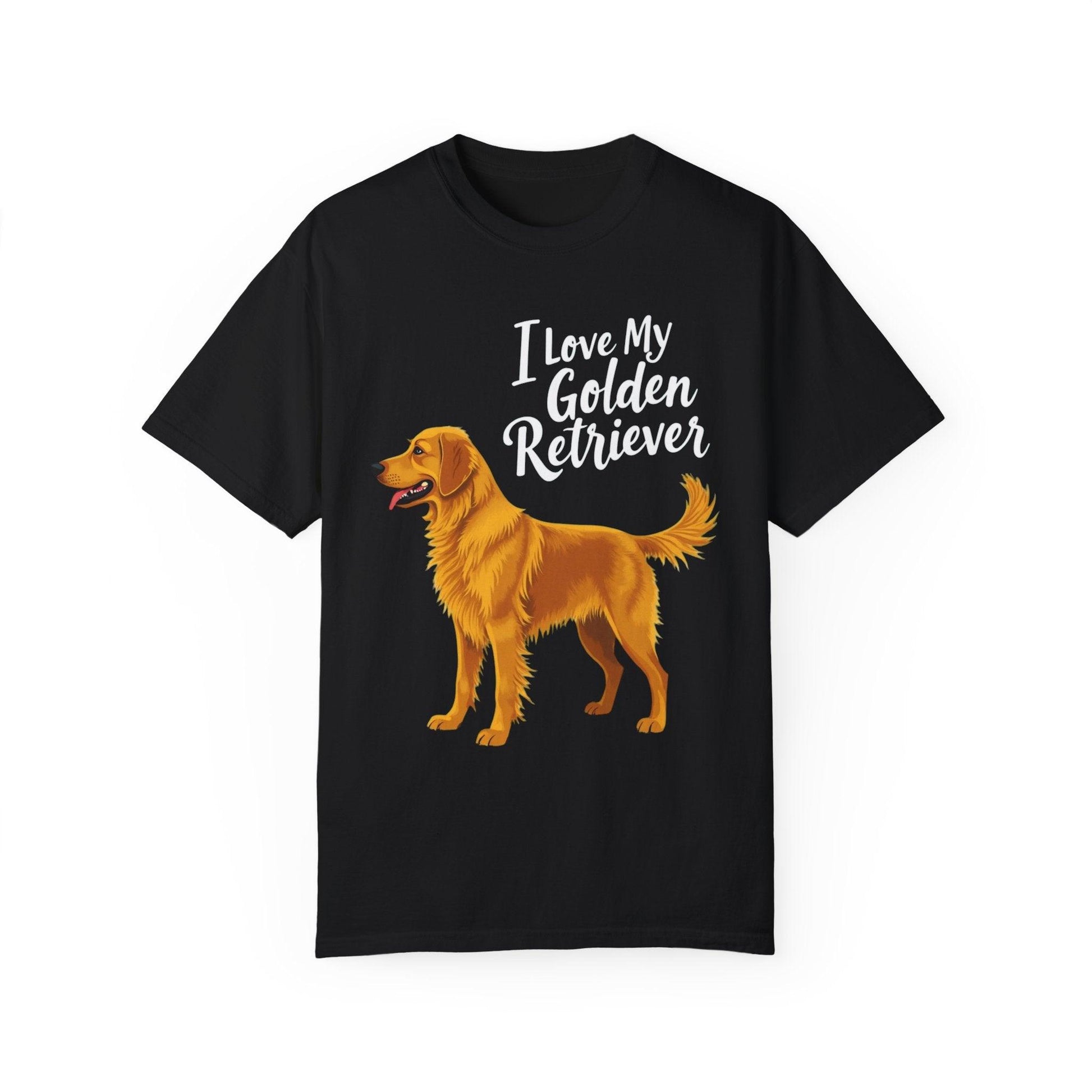 Golden Retriever Love T-shirt for Dog Lovers Unisex Tee - Even Keel LLC