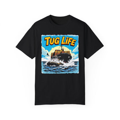 Tug Life T-Shirt for Marine Enthusiasts and Boat Lovers - Even Keel LLC