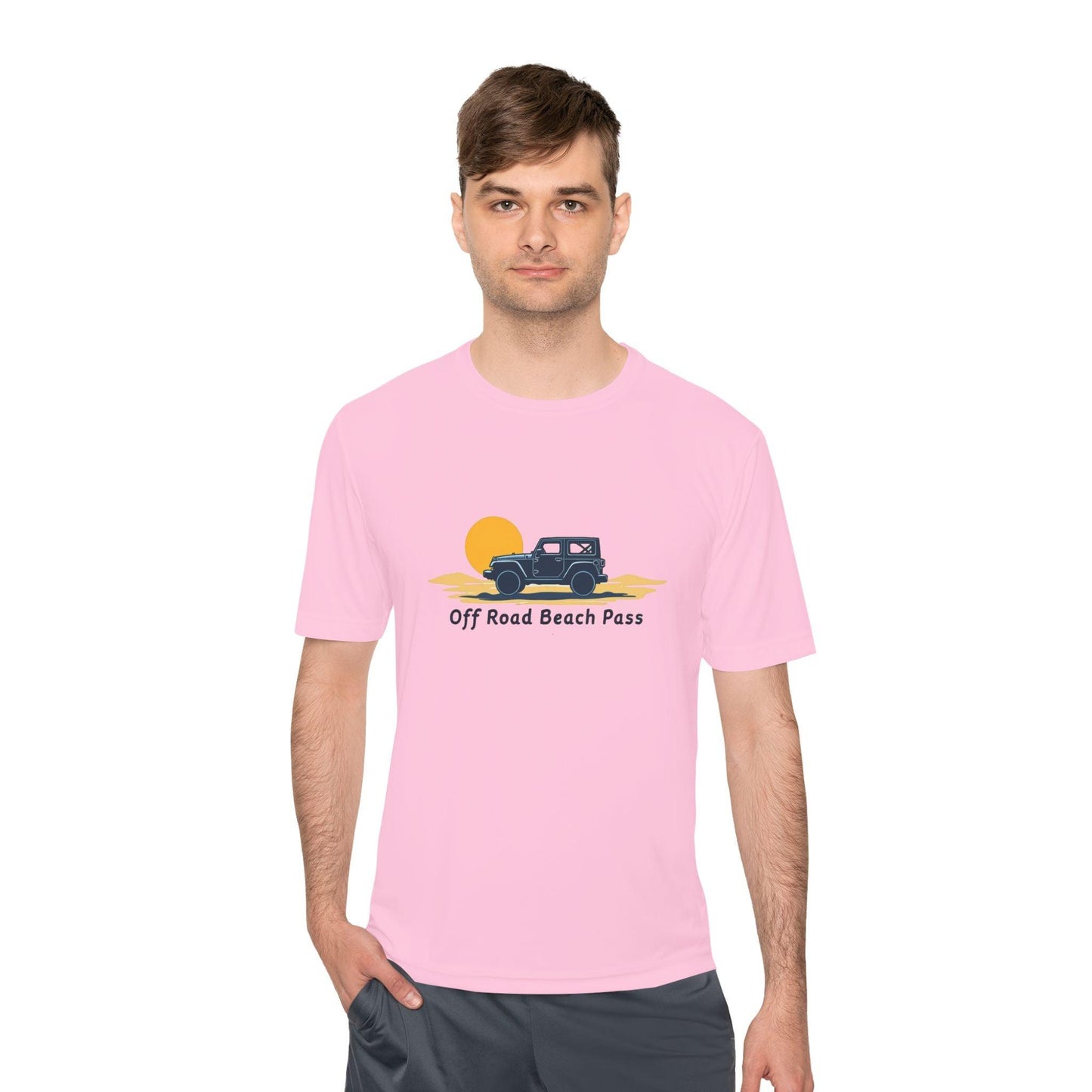 Off Road Beach Pass Moisture Wicking Tee for Summer Fun - Even Keel LLC