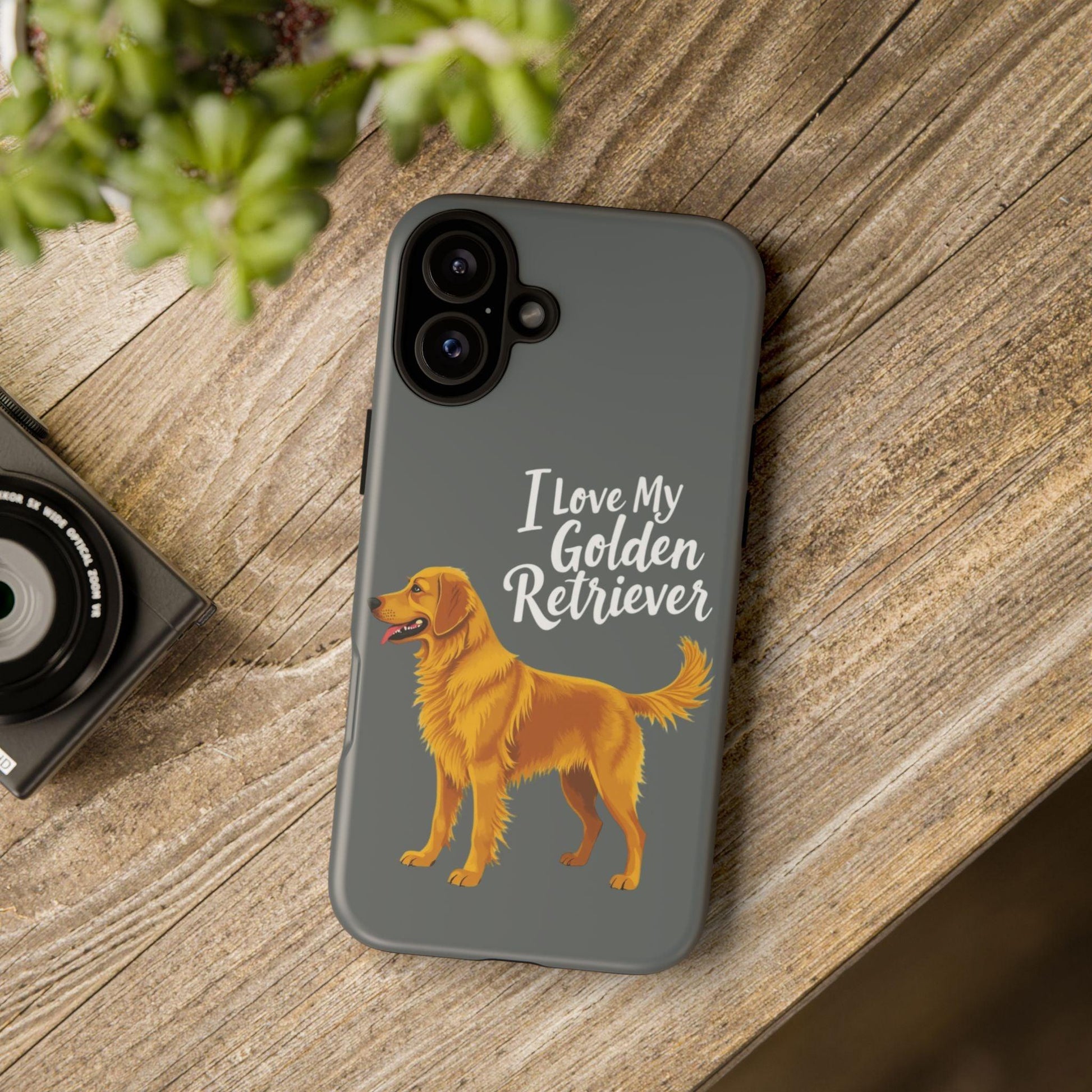 Phone Case I Love My Golden Retriever For Dog Lovers Style - Even Keel LLC