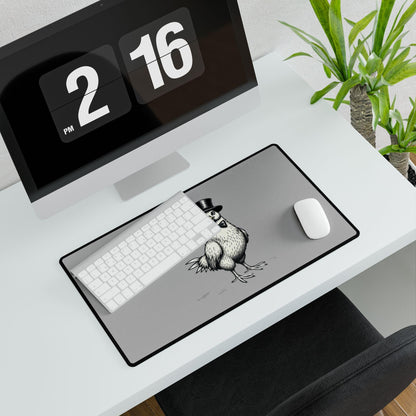 Charming Little Chicken Desk Mat for Organized Workspaces - Even Keel LLC