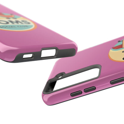 Retro Cool Moms Social Club Tough Phone Cases for Phones - Even Keel LLC