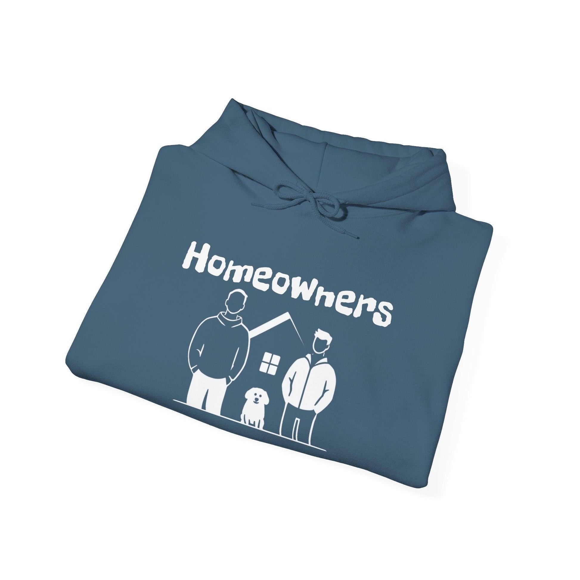 Homeowners Unisex Hooded Sweatshirt for Cozy Comfort - Even Keel LLC