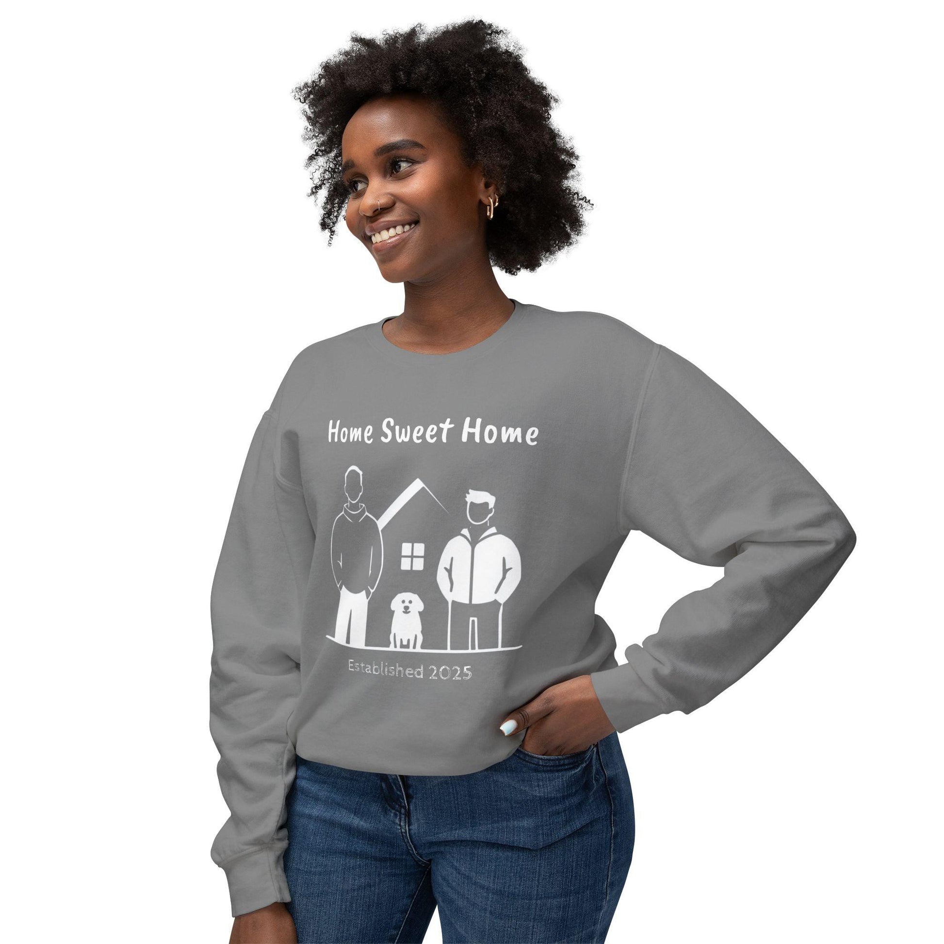 Homeowners Unisex Lightweight Crewneck Sweatshirt for Comfort.