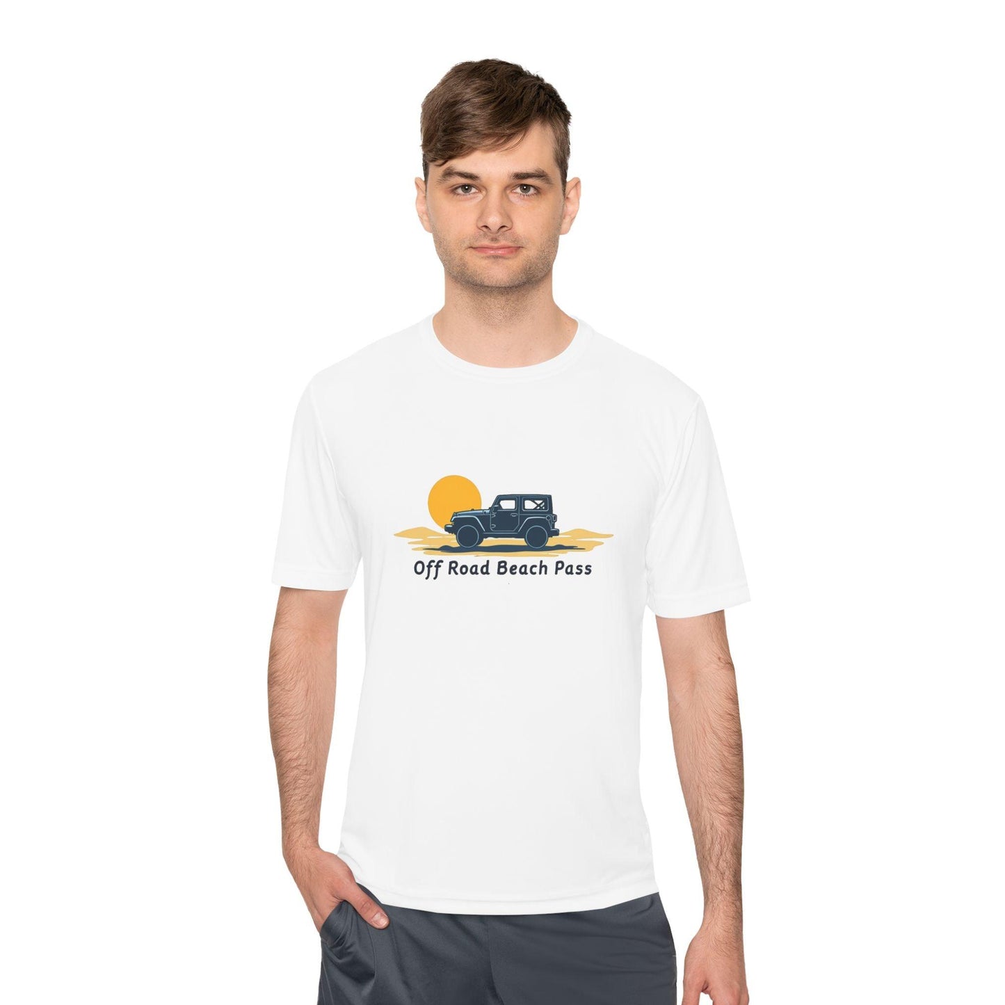 Off Road Beach Pass Moisture Wicking Tee for Summer Fun - Even Keel LLC