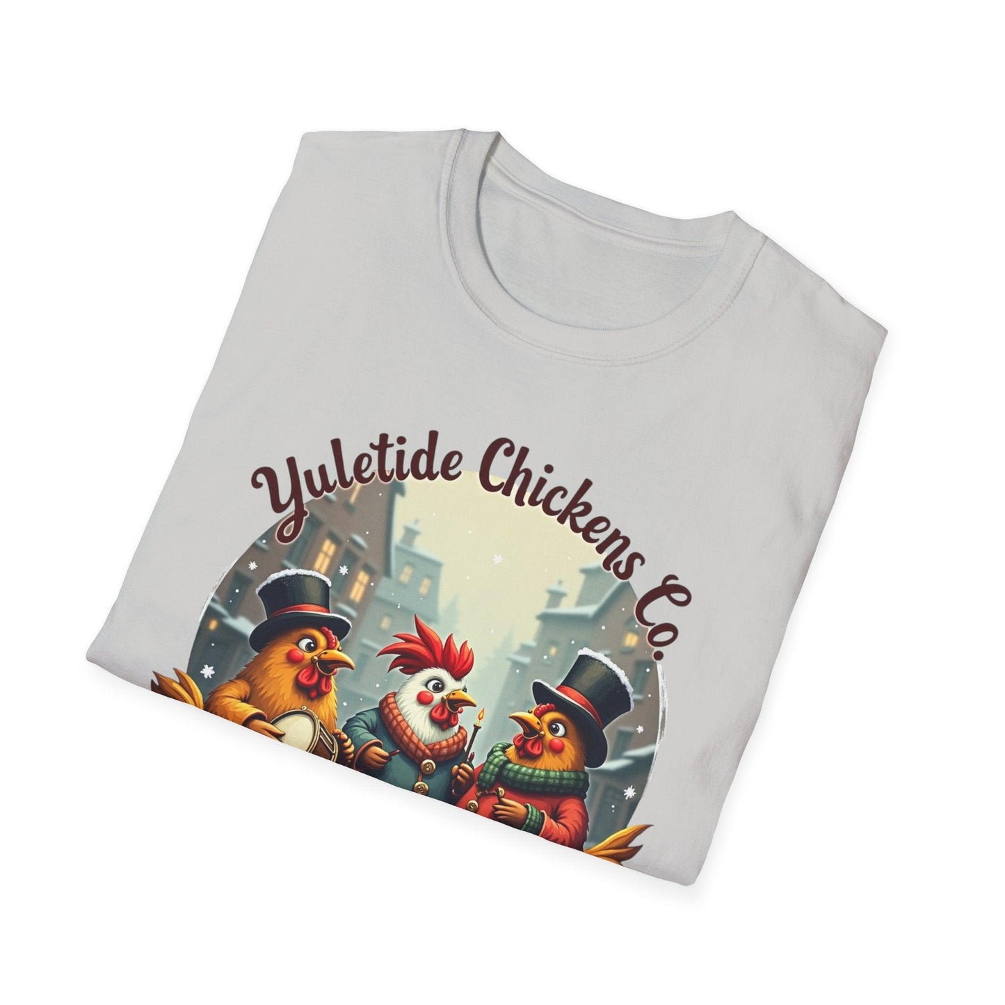 Yuletide Chicken Co. T-Shirt for Comfort and Style Wear - Even Keel LLC