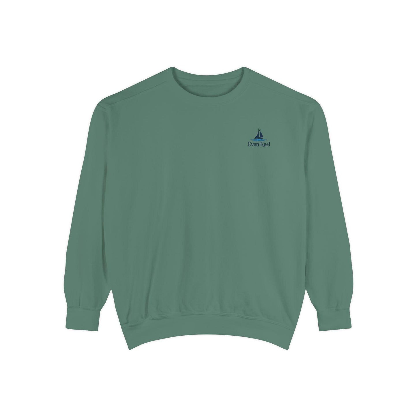 Beach Life Unisex Sweatshirt Reverse Printed for Comfort - Even Keel LLC