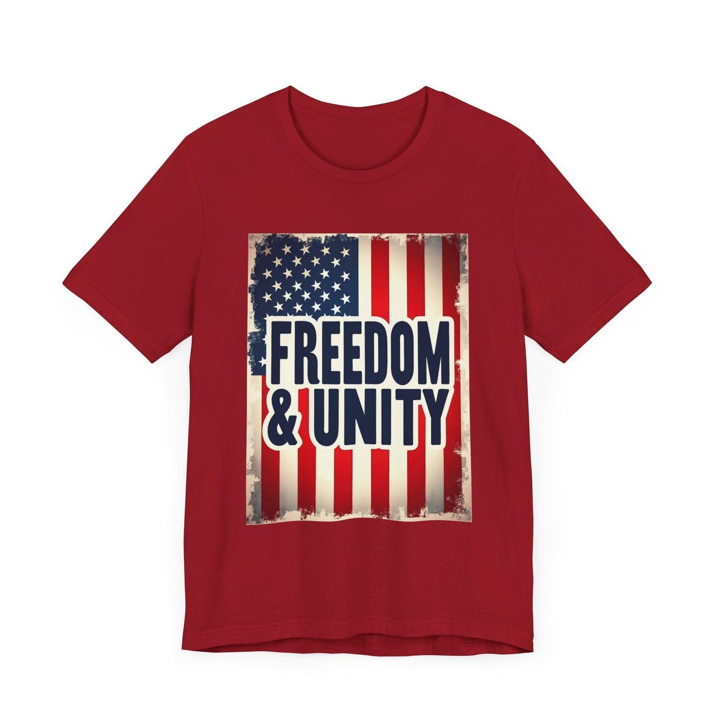 Freedom and Unity Unisex Tee for Everyday Casual Wear - Even Keel LLC