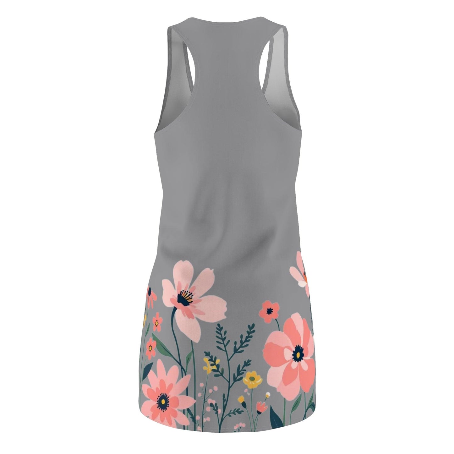 Floral Print Racerback Dress for Women - Perfect for Spring and Summer - Even Keel LLC