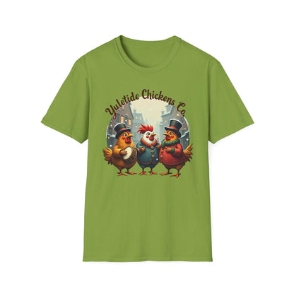 Yuletide Chicken Co. T-Shirt for Comfort and Style Wear - Even Keel LLC