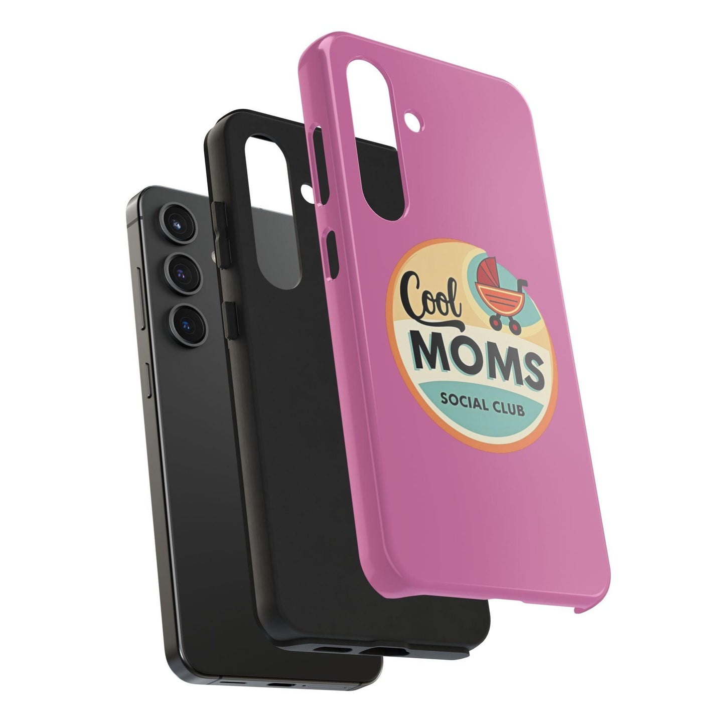 Retro Cool Moms Social Club Tough Phone Cases for Phones - Even Keel LLC