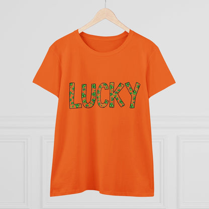 Women's Tee Lucky Shamrock Shirt for St. Patrick's Day Fun - Even Keel LLC