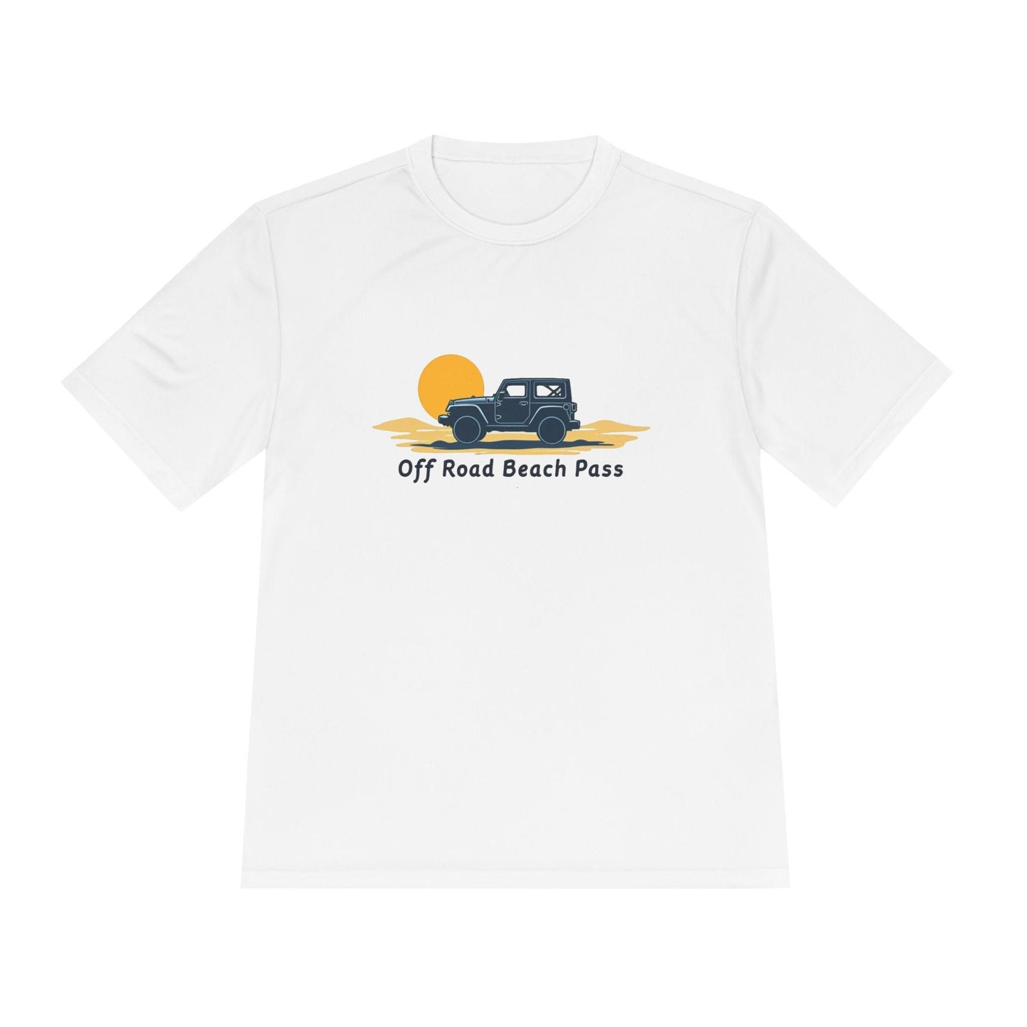 Off Road Beach Pass Moisture Wicking Tee for Summer Fun - Even Keel LLC