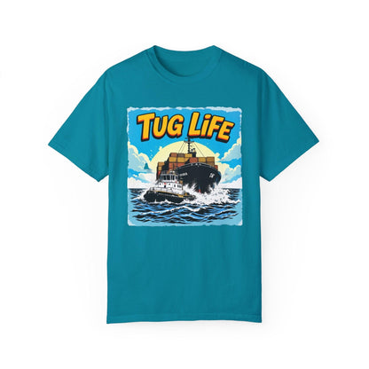 Tug Life T-Shirt for Marine Enthusiasts and Boat Lovers - Even Keel LLC