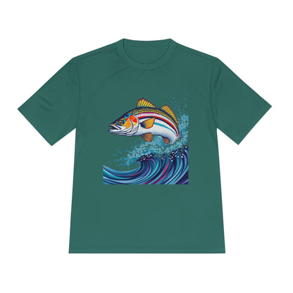 Catch of the Day Unisex Moisture Wicking Tee for Fishing - Even Keel LLC