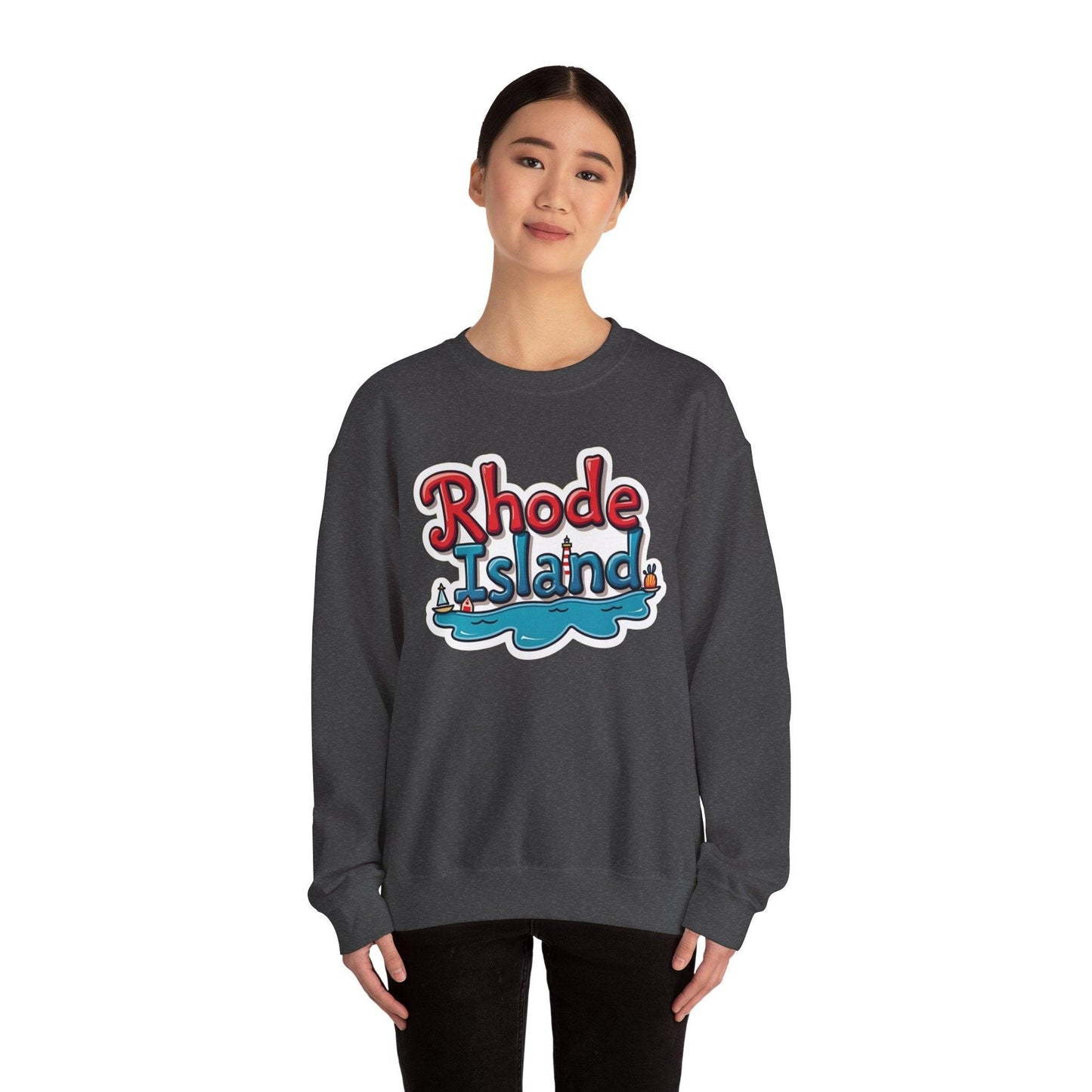 Rhode Island Crewneck Sweatshirt for Ultimate Comfort Wear - Even Keel LLC