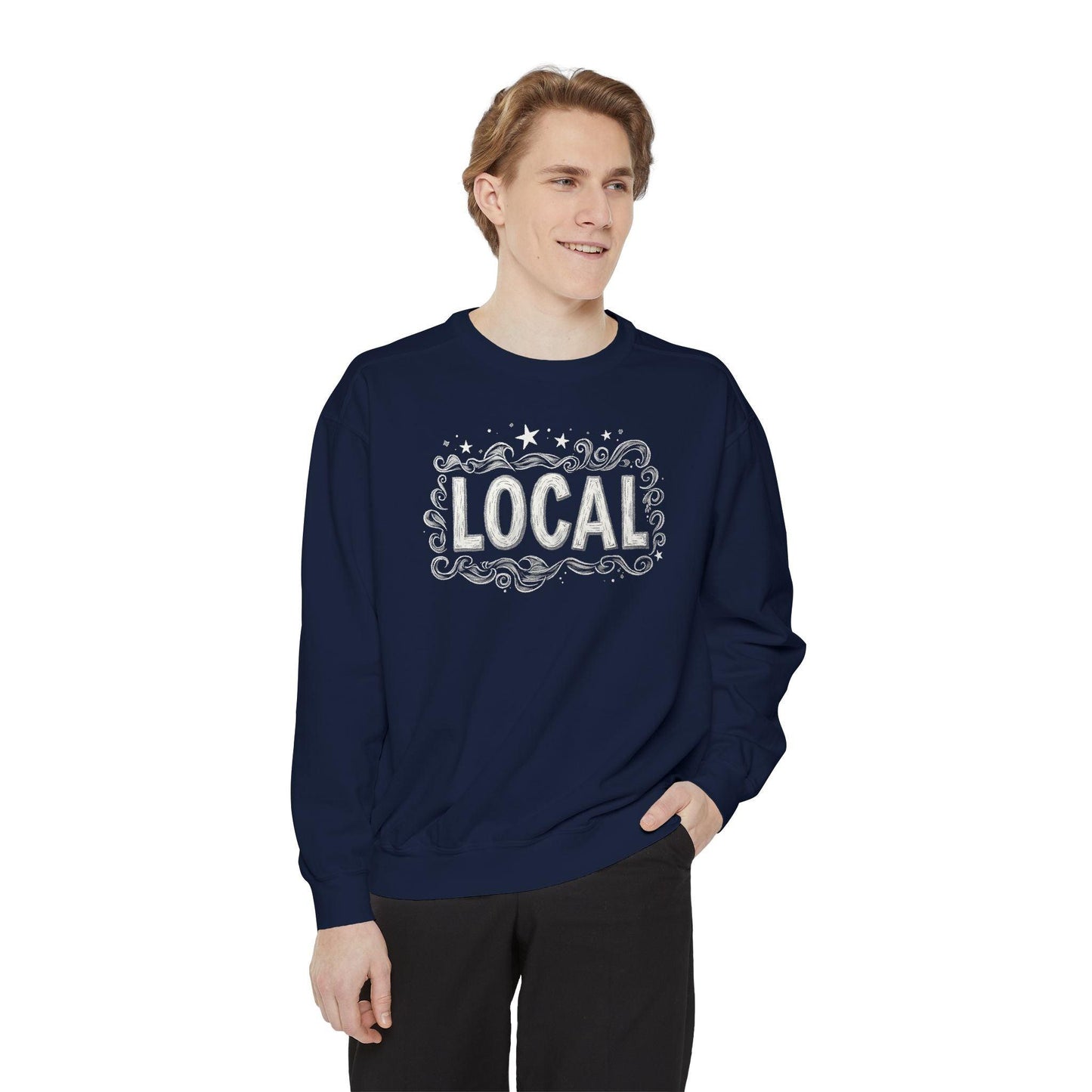 Local Stars Sweatshirt for Unisex Casual Comfort Wear - Even Keel LLC