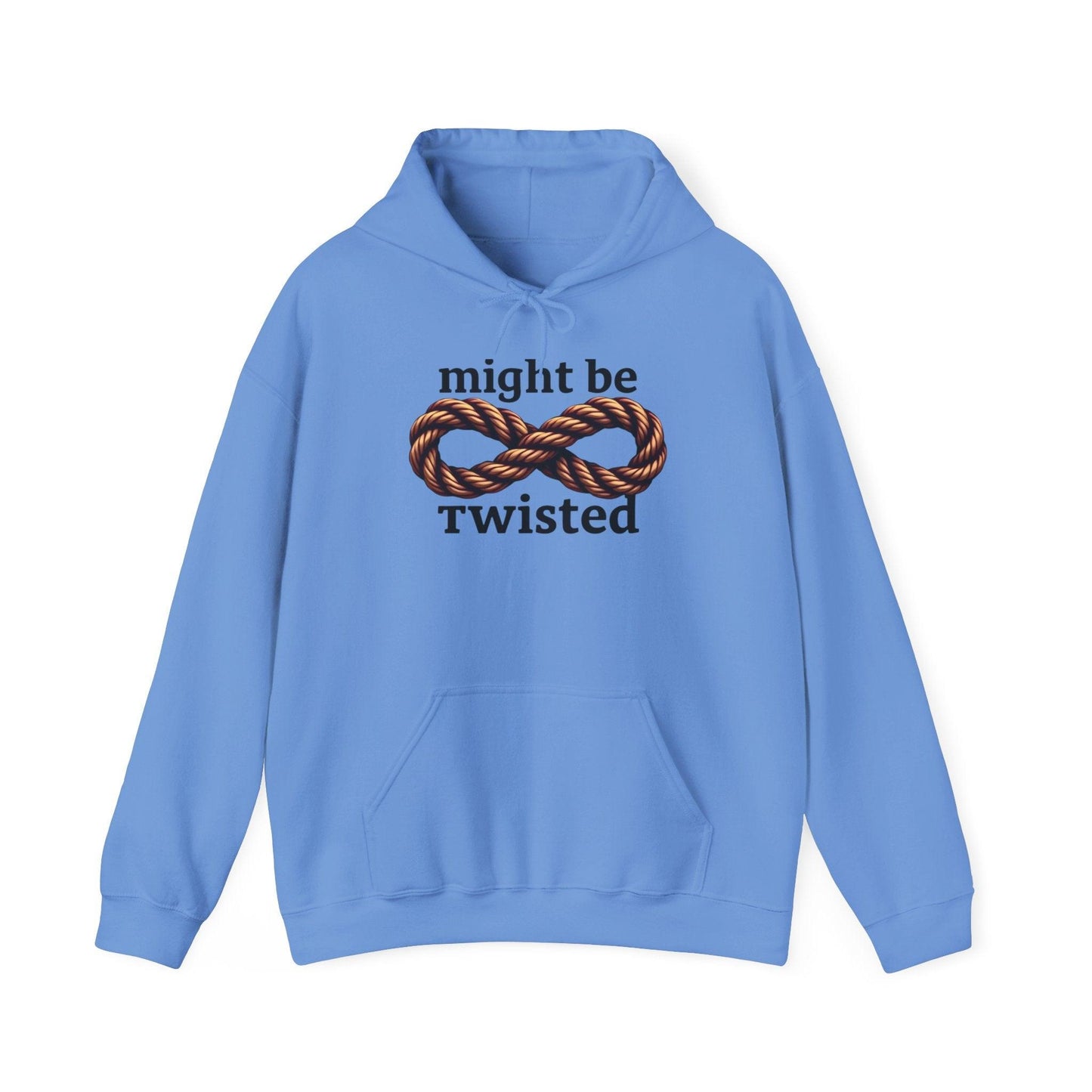 Twisted Rope Hoodie Sweatshirt for Cozy Casual Style - Even Keel LLC