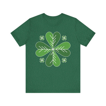 Trippy Celtic Shamrock Tee for Unique Irish Style - Even Keel LLC