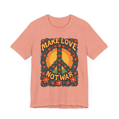 Peace Sign T-Shirt for Love and Unity in Any Size - Even Keel LLC