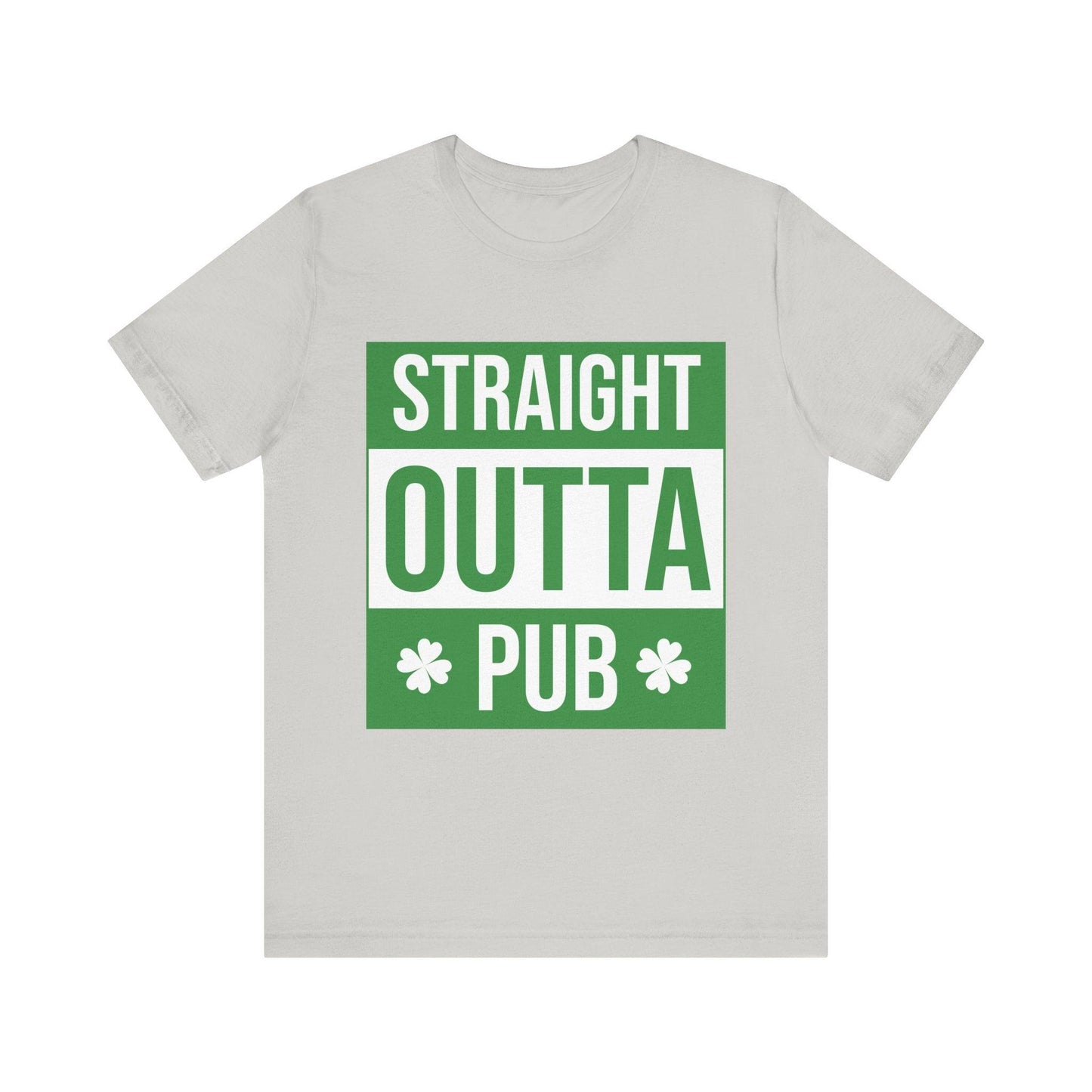 T-Shirt Straight Oughta Pub Design Unisex Jersey Style - Even Keel LLC