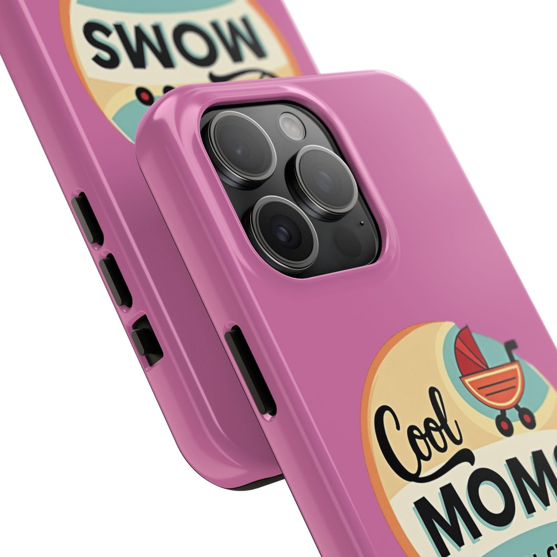 Retro Cool Moms Social Club Tough Phone Cases for Phones - Even Keel LLC