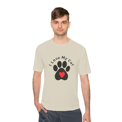 Cat Lover Moisture Wicking Tee for Cat Enthusiasts Apparel - Even Keel LLC