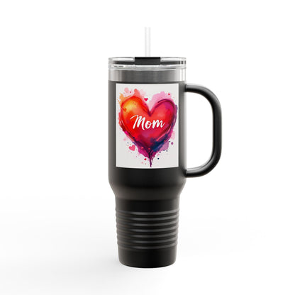 Travel Mug - Love Mom Day Insulated 40oz Coffee Cup - Even Keel LLC