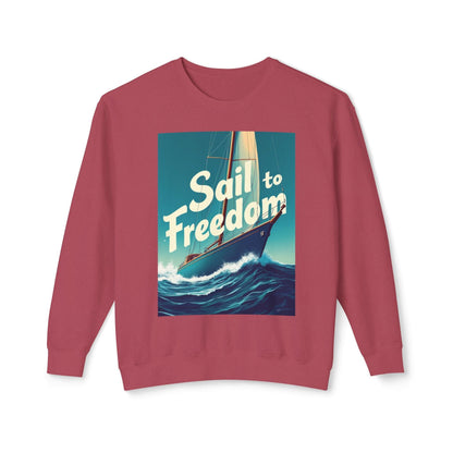 Sail to Freedom Sweatshirt for Nautical Adventure Lovers - Even Keel LLC