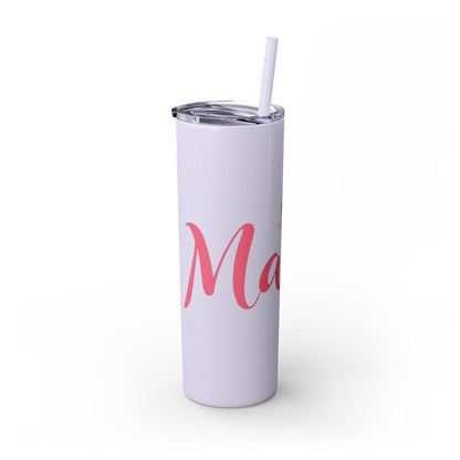 Mama 20oz Tumbler With Matching Straw For Hydration Travel - Even Keel LLC