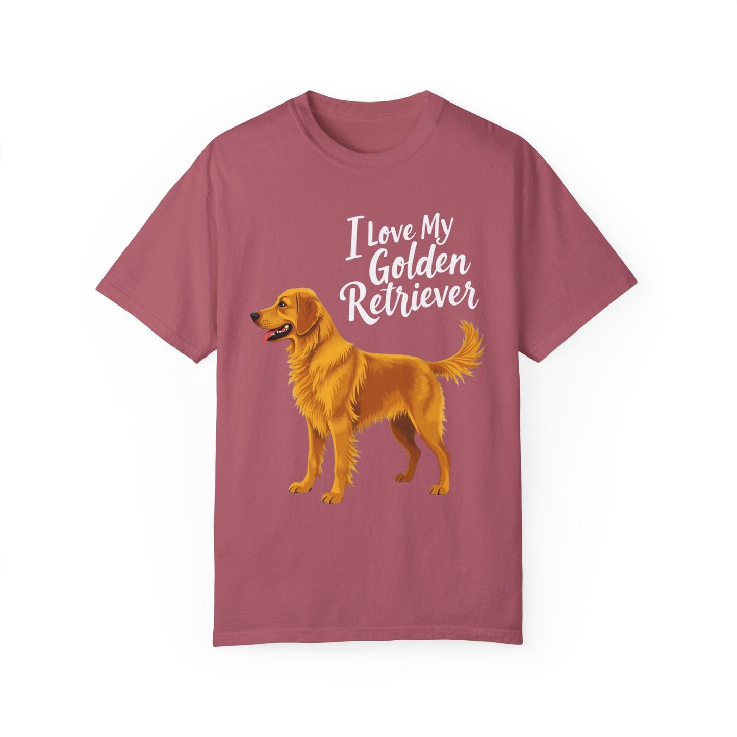 Golden Retriever Love T-shirt for Dog Lovers Unisex Tee - Even Keel LLC