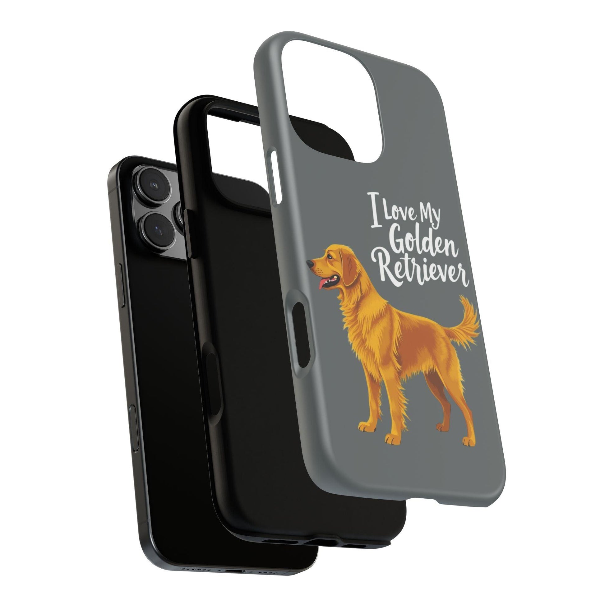 Phone Case I Love My Golden Retriever For Dog Lovers Style - Even Keel LLC