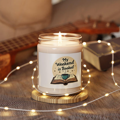 My Weekend is Booked Soy Wax Scented Candle 50 Hours Burn - Even Keel LLC