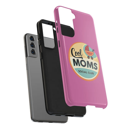 Retro Cool Moms Social Club Tough Phone Cases for Phones - Even Keel LLC