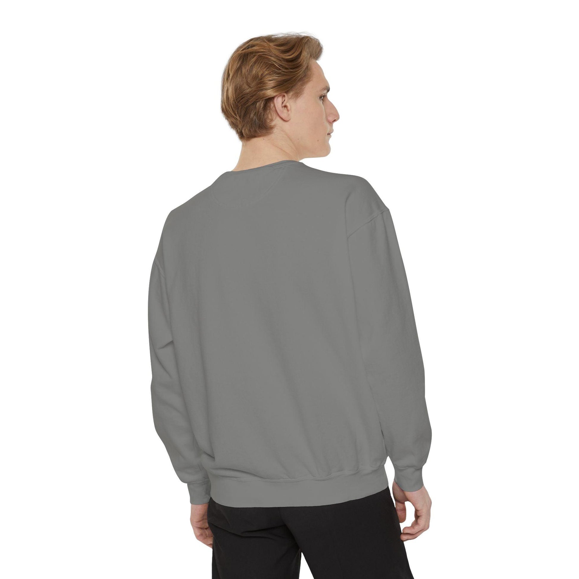 Garment-Dyed Sweatshirt - Keep Exploring Unisex Adventure.