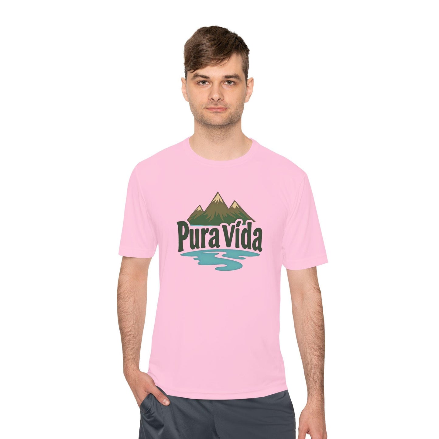 Moisture Wicking Tee - Pura Vida Performance Shirt for Active Wear - Even Keel LLC