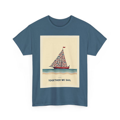 Sailor Tee - Together We Sail Classic Comfort Fit - Even Keel LLC