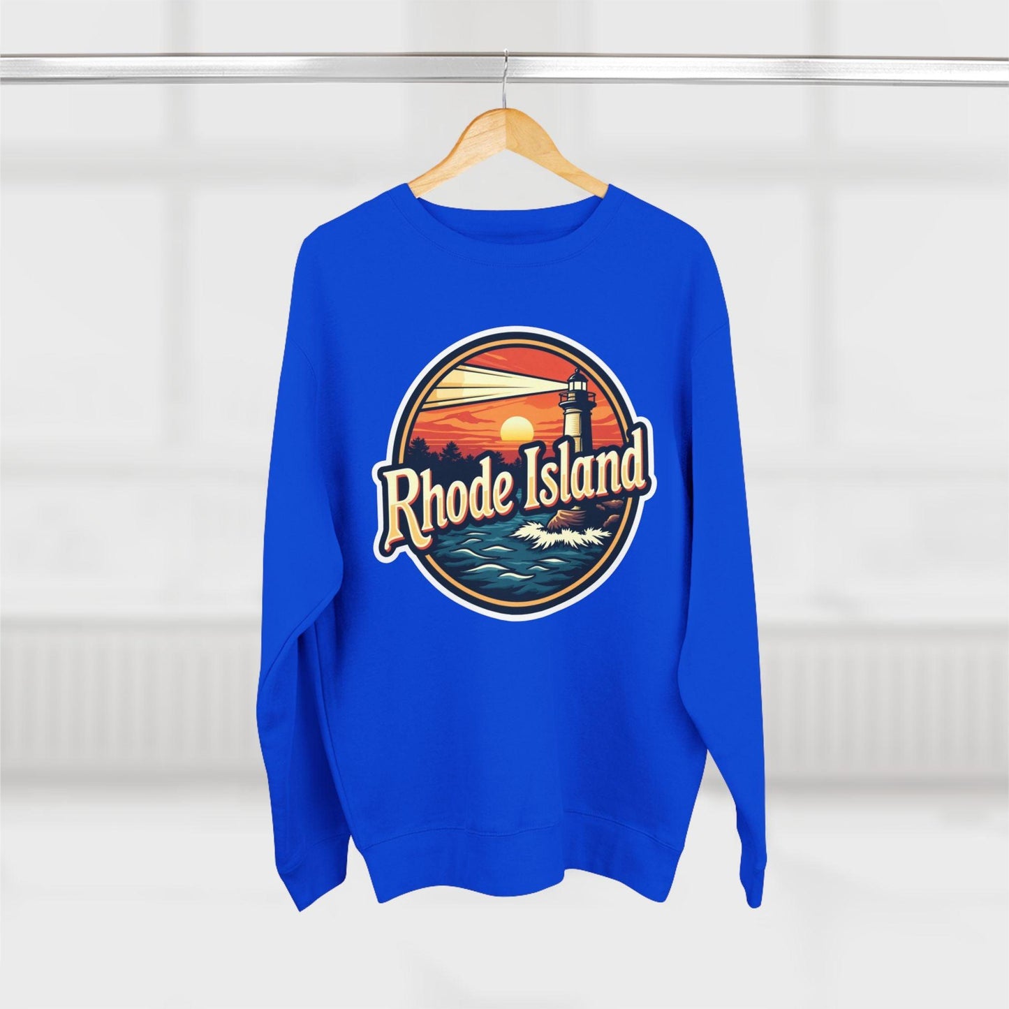 Rhode Island Unisex Crewneck Sweatshirt for All Seasons - Even Keel LLC