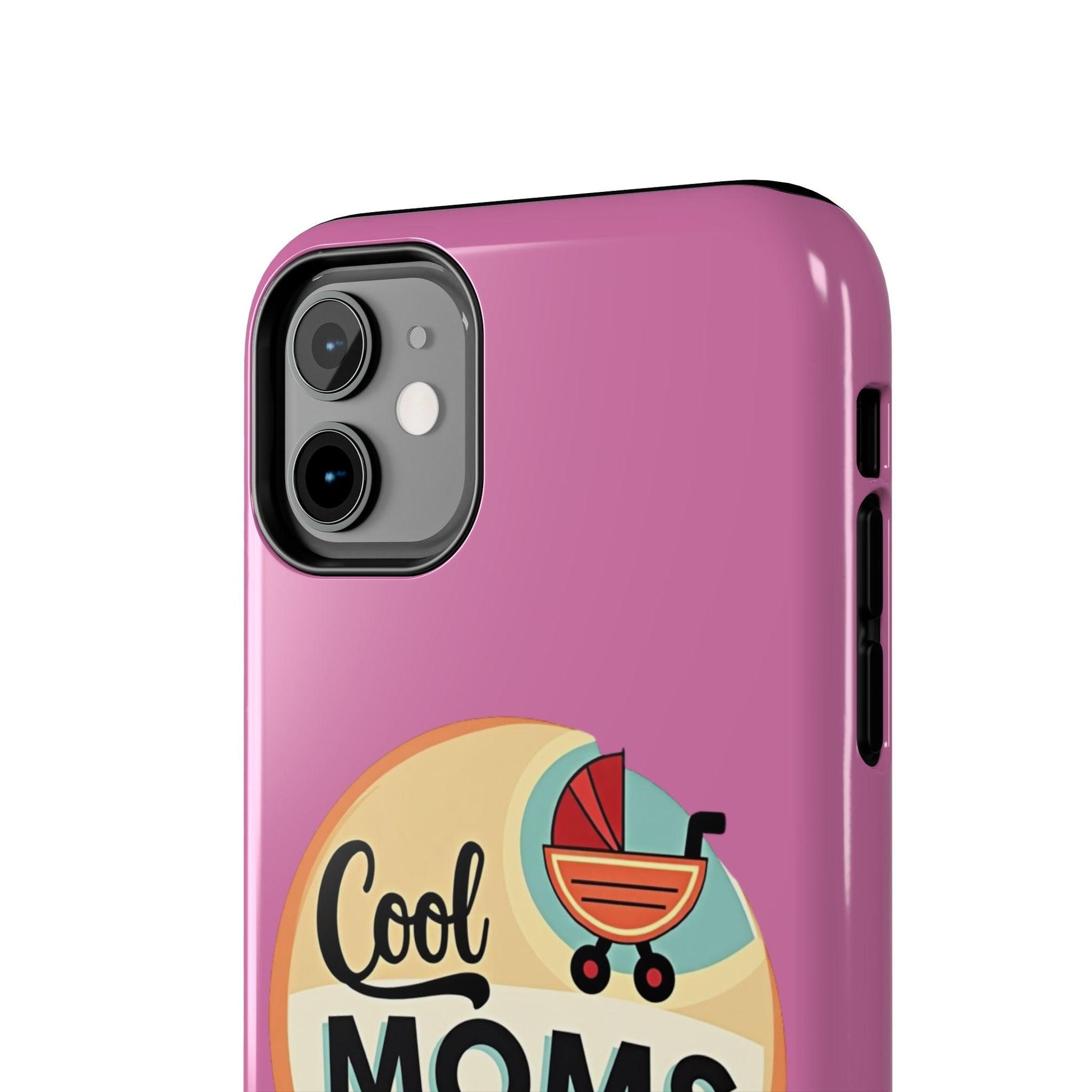 Retro Cool Moms Social Club Tough Phone Cases for Phones - Even Keel LLC