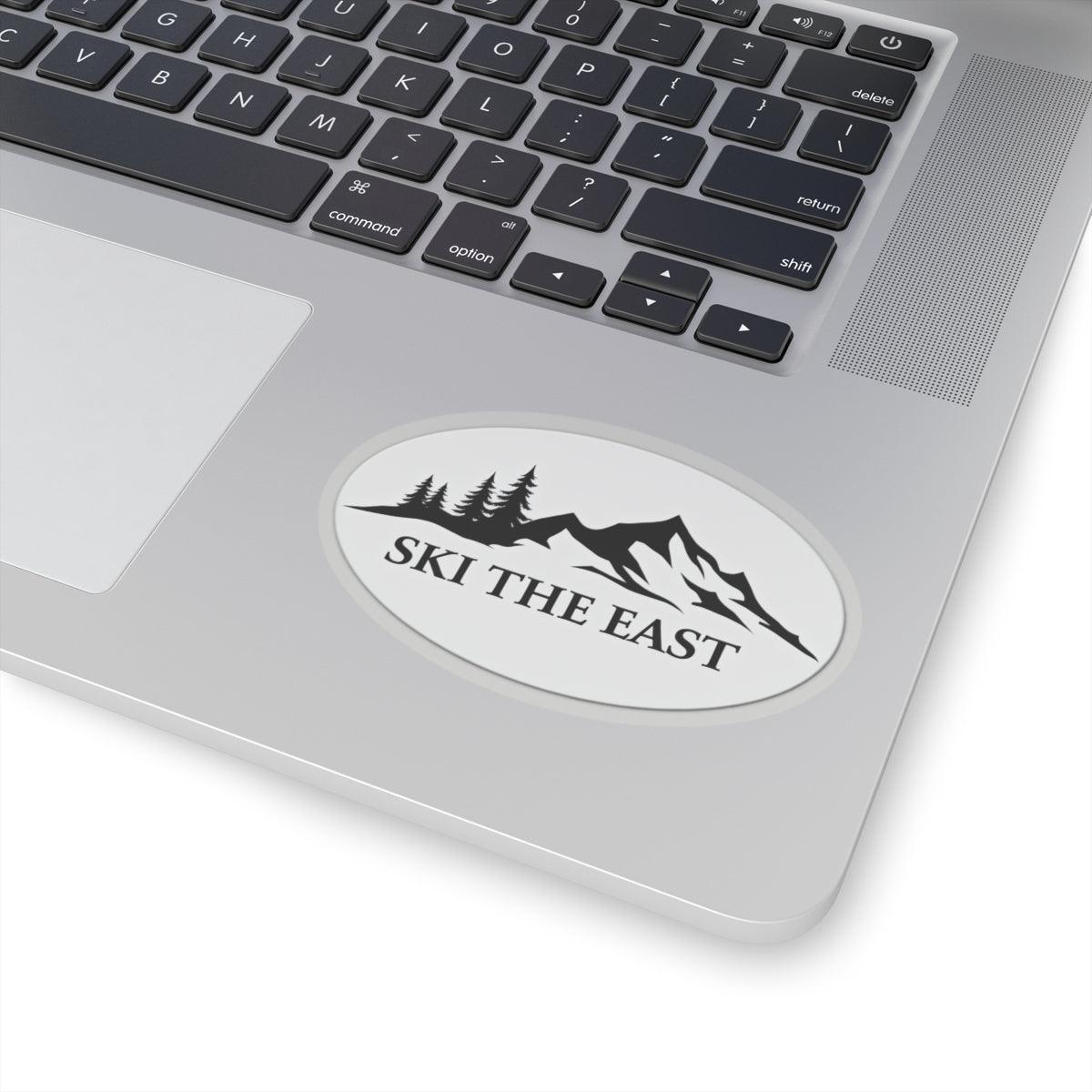 Ski The East Bumper Sticker for Car and Home Decor - Even Keel LLC