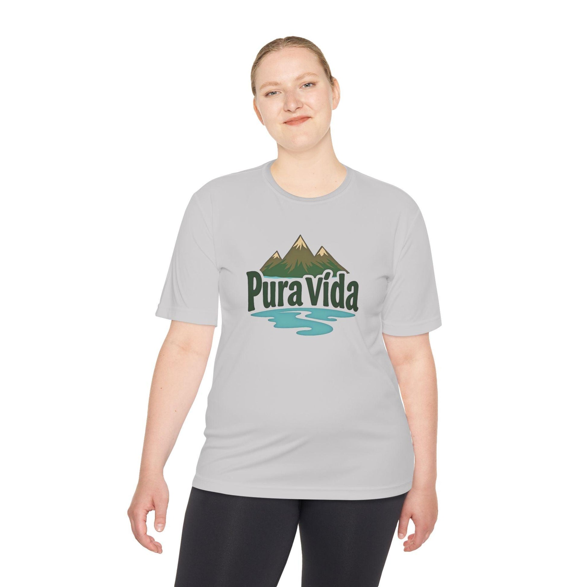 Moisture Wicking Tee - Pura Vida Performance Shirt for Active Wear - Even Keel LLC