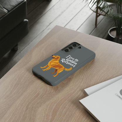 Phone Case I Love My Golden Retriever For Dog Lovers Style - Even Keel LLC