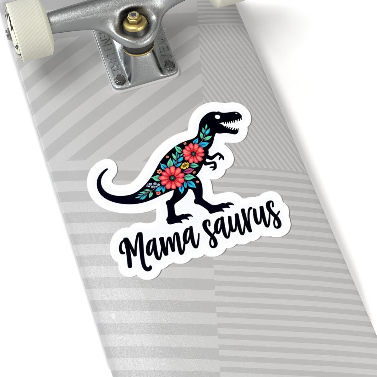 Dinosaur Momma Saura Rex Kiss-Cut Sticker for Decor - Even Keel LLC