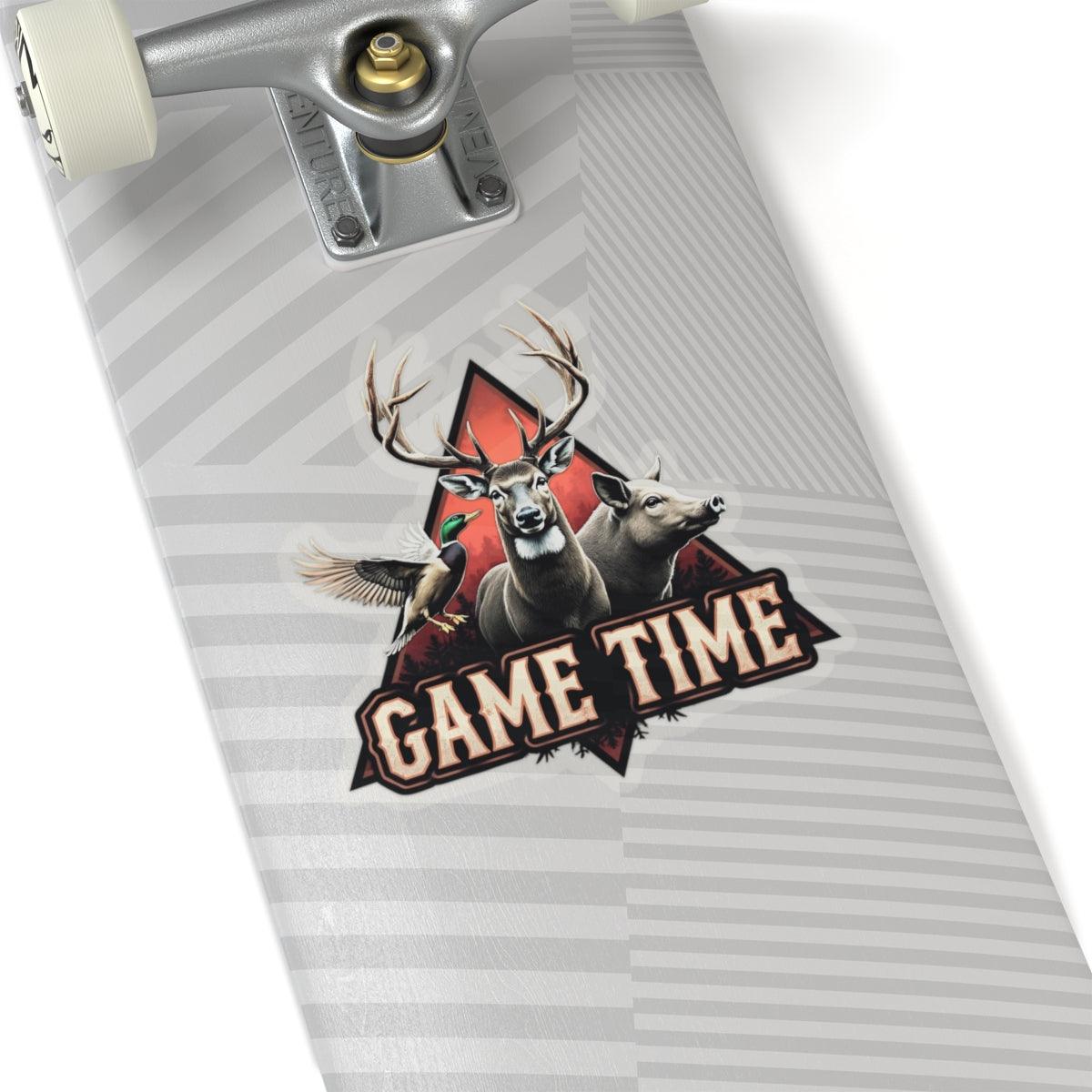 Game Time Trio Kiss-Cut Sticker for Custom Decor Ideas - Even Keel LLC