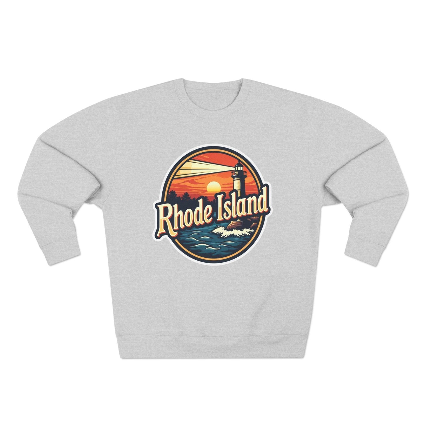 Rhode Island Unisex Crewneck Sweatshirt for All Seasons - Even Keel LLC