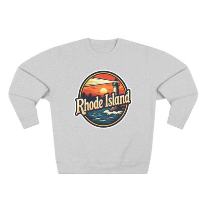 Rhode Island Unisex Crewneck Sweatshirt for All Seasons - Even Keel LLC