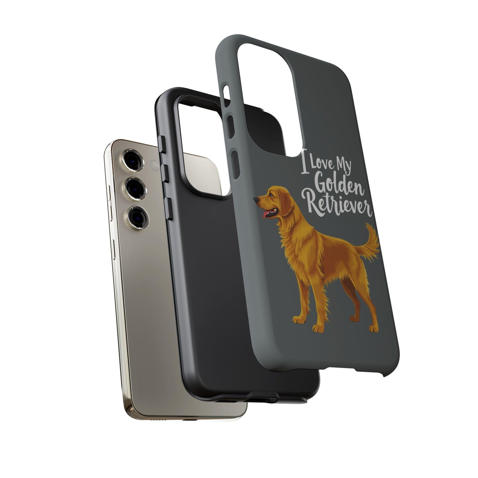 Phone Case I Love My Golden Retriever For Dog Lovers Style - Even Keel LLC